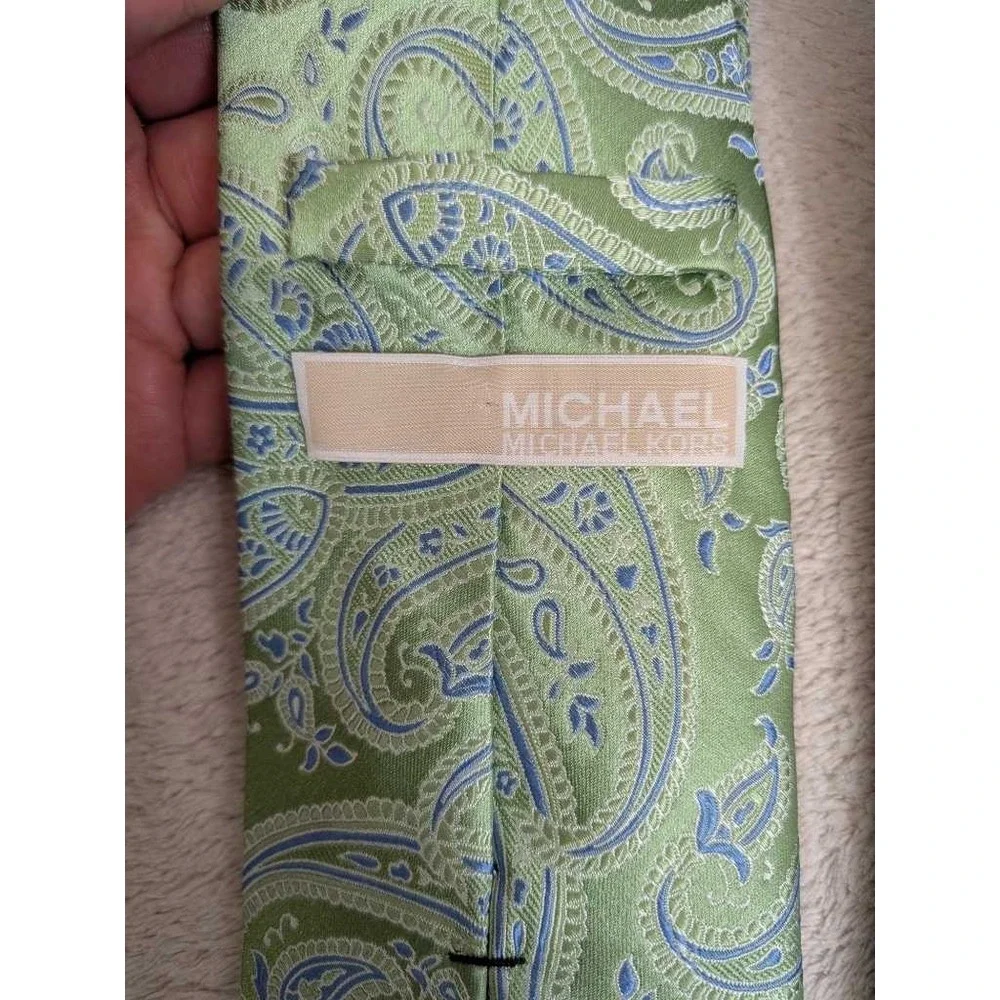 Stafford Michael Kors Paisley Silk Blend Neckties Men's Formal Accessories Lot 4